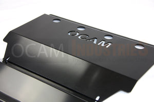 OCAM Steel Bash Plates For Mitsubishi Triton ML MN 2006-04/2015, Steel 4mm Black