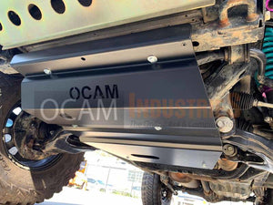 OCAM Steel Bash Plates For Toyota Prado 150 Series 2009-Current 4mm Silver