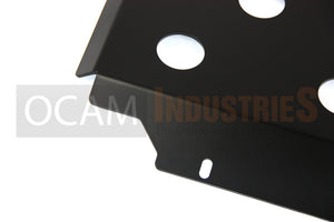 OCAM Steel Bash Plates for Ford Ranger PX PXMKII PXMKIII 2011-06/2022, 4mm Steel Black