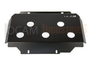 OCAM Steel Bash Plates for Ford Ranger PX PXMKII PXMKIII 2011-06/2022, 4mm Steel Red