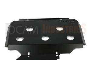 OCAM Steel Bash Plates for Ford Ranger PX PXMKII PXMKIII 2011-06/2022, 4mm Steel Red