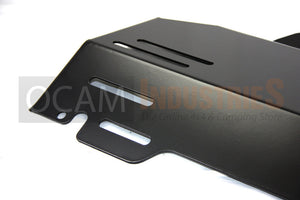 OCAM Steel Bash Plate For Toyota Hilux N80 2015-Current, 4mm, Black (1 Piece)