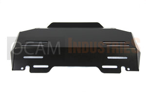 OCAM Steel Bash Plate For Toyota Hilux N80 2015-Current, 4mm, Black (1 Piece)