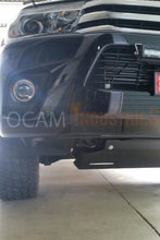 Load image into Gallery viewer, OCAM Steel Bash Plate For Toyota Hilux N80 2015-Current, 4mm, Black (1 Piece)
