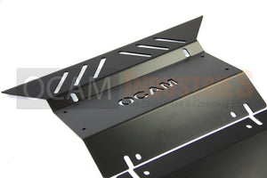 OCAM Steel Bash Plates For Toyota Hilux N70 SR SR5 2005-15 4mm, Black