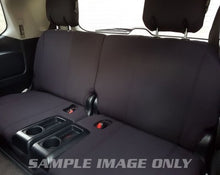 Load image into Gallery viewer, 2nd Row Wetseat Tailored Neoprene Seat Covers for Toyota Prado 120 Series 03/2003-10/2009, Black With Blue Stitching, GXL
