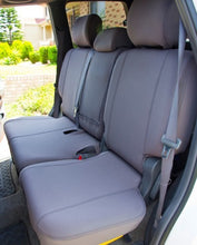 Load image into Gallery viewer, 3rd Row Wetseat Tailored Neoprene Seat Covers for Toyota Prado 120 Series 03/2003-10/2009, Mid Grey With Black Stitching, Grande &amp; VX-Electric Seats
