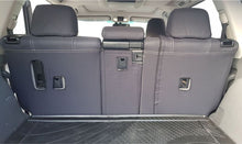 Load image into Gallery viewer, Front Row Wetseat Tailored Neoprene Seat Covers for Toyota Prado 150 Series 11/2009-05/2021, (Altitude &amp; GXL), Mid Grey With White Stitching
