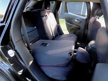 Load image into Gallery viewer, 1st &amp; 2nd Row Bundle - Mid Grey Neoprene Seat Covers With Black Stitching for Jeep Cherokee KL 06/2014-Current

