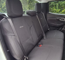 Load image into Gallery viewer, PRE-MADE BUNDLE SPECIAL Wetseat Neoprene Seat, Headrest &amp; Console Covers for Isuzu D-MAX, Dual Cabs, 08/2020-Current
