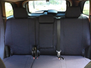 1st & 2nd Row Bundle - Mid Grey Neoprene Seat Covers With Black Stitching for Jeep Grand Cherokee WK 02/2011-Current
