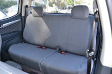 Load image into Gallery viewer, Wetseat Tailored Neoprene Seat Covers for Toyota Hiace 12/2013-on Black With White Stitching
