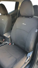 Load image into Gallery viewer, First &amp; Second Row Wetseat Neoprene Seat, Headrest &amp; Console Covers Bundle for Triton MQ 05/2015-11/2018 NON-EXCEED MODELS Black With Charcoal Stitch
