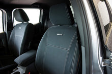 Load image into Gallery viewer, 3rd Row Tailored Wetseat Neoprene Seat &amp; Headrest Covers for Nissan Patrol Y62, (ST-L, Ti) 12/2012-Current, Black With Blue Stitching
