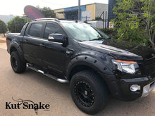 Load image into Gallery viewer, OCAM Steel Side Steps &amp; Kut Snake Flares for Ford Ranger PX PXMKII 2011-2018
