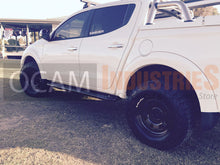 Load image into Gallery viewer, OCAM Steel Side Steps for Mitsubishi Triton MQ MR 05/2015-2023 ADR APPROVED

