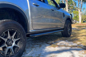 OCAM Heavy Duty Steel Side Steps for Holden Colorado RG 2012-20, Dual Cab