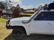 Load image into Gallery viewer, 4"Stainless Steel Snorkel Brushed To Suit Nissan GU Patrol 2.8L, 3.0L, 4.2L
