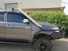 Load image into Gallery viewer, 4" Brushed Stainless Steel Snorkel To Suit N70 Toyota Hilux 3.0L D4D Turbo Diesel 2006-2015
