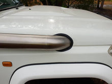 Load image into Gallery viewer, 4" Stainless Steel Snorkel Brushed To Suit V8 79/78/76 Landcruiser
