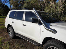 Load image into Gallery viewer, 4" Brushed Stainless Steel Snorkel To Suit Toyota Landcruiser 200 Series 2007-Current

