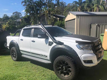 Load image into Gallery viewer, 4" 316 Stainless Snorkel Powdercoat Black Kit for Ford Everest Ranger PX1/PX2/PX3 2.0L Bi Turbo 2012+ Square Airbox
