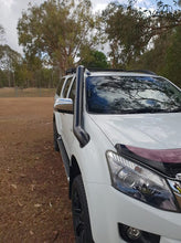 Load image into Gallery viewer, 4" Stainless Steel Snorkel To Suit Isuzu D-MAX &amp; MU-X Satin Black Powdercoat DMAX
