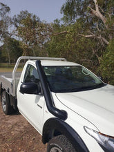 Load image into Gallery viewer, Stainless Steel Snorkel 4" To Suit Mitsubishi Triton MQ MR 05/2015-2023 Powdercoat Black
