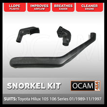 Load image into Gallery viewer, Snorkel Kit for TOYOTA HILUX 105 106 Series 01/1989-11/1997 4X4 4WD
