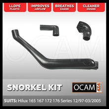 Load image into Gallery viewer, Snorkel Kit for TOYOTA HILUX 165 167 172 176 Series 12/1997-03/2005 Petrol 4X4 4WD
