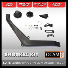 Load image into Gallery viewer, Snorkel Kit For TOYOTA LANDCRUISER 70 71 73 75 78 79 Series Narrow Front 01/1985-03/2007 4X4 4WD
