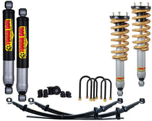 Load image into Gallery viewer, Tough Dog Lift Kit for Navara D40, 12/05-15, 2.5L 4 CYL 4.0L No Bullbar/Alloy Bullbar, Shocks: 41mm Foam Cell, Assembled, Rear: Heavy 500Kgs Constant
