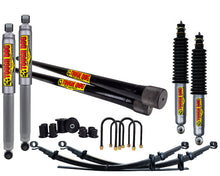 Load image into Gallery viewer, Tough Dog Lift Kit for Nissan Navara D22, 1997-2015, Front: Steel Bullbar, Shocks: 41mm Foam Cell, Rear: Medium 300Kg+ (Constant)
