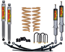 Load image into Gallery viewer, Tough Dog Lift Kit for Isuzu D-MAX 05/2012-04/2016 Front: Steel Bullbar, Shocks: 40mm Adjustable, Unassembled Rear: Heavy 500Kgs+ Constan
