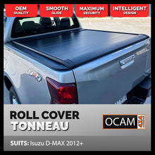 Load image into Gallery viewer, Retractable TonneauRoll Cover For Isuzu D-MAX, 2012-24, Dual Cab, DMAX Electric Roller Shutter
