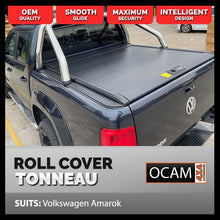 Load image into Gallery viewer, Retractable Tonneau Roll Cover For Volkswagen Amarok, Dual Cab, Manual Roller Shutter
