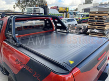 Load image into Gallery viewer, Retractable Tonneau Roll Cover For Toyota Hilux Rugged-X, 2018-On, Dual Cab, Manual Roller Shutter
