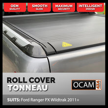 Load image into Gallery viewer, Retractable Tonneau Roll Cover For Ford Ranger PX PXMKII PXMKIII, Wildtrak, 2011-06/2022, Manual Roller
