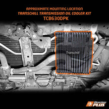 Load image into Gallery viewer, TransChill Transmission 32mm Cooler Kit for Nissan Navara NP300, 2015-Current, Arctic Black Edition, TCB630DPK

