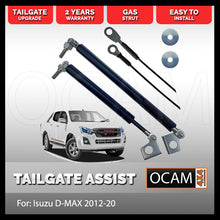 Load image into Gallery viewer, OCAM Tailgate Assist Strut Kit for Isuzu D-MAX, 2012-20, Easy-Up &amp; Slow-Down
