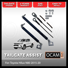 Load image into Gallery viewer, OCAM Tailgate Assist Strut Kit for Toyota Hilux N80 2015-20, Easy-Up &amp; Slow-Down

