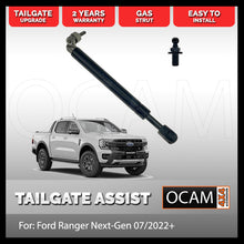 Load image into Gallery viewer, OCAM Tailgate Assist Strut Kit (Slow Down) for Ford Ranger Next-Gen 07/2022+

