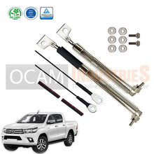 Load image into Gallery viewer, OCAM Tailgate Assist Strut Kit for Toyota Hilux N80 2015-20, Easy-Up &amp; Slow-Down, Stainless Steel 316
