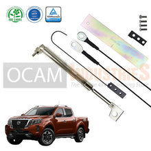 Load image into Gallery viewer, OCAM Tailgate Assist Strut Kit for Nissan Navara NP300, 2021-On, Pro-4x, Easy-Up &amp; Slow-Down, Stainless Steel 316
