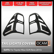 Load image into Gallery viewer, Tail Light Lamp Surrounds For Toyota Hilux N80 2015-20 4X4 4WD
