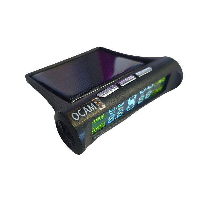 OCAM Solar Tyre Pressure Monitoring System Monitor 12V