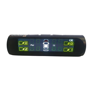 OCAM Solar Tyre Pressure Monitoring System Monitor 12V