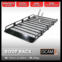 Load image into Gallery viewer, OCAM Aluminium Tradesman Roof Rack For Toyota Landcruiser 100/105 Series Alloy
