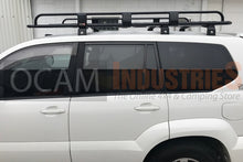 Load image into Gallery viewer, OCAM Aluminium Tradesman Roof Rack For Toyota Landcruiser Prado 120 Series Alloy
