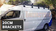 Load image into Gallery viewer, OCAM Aluminium Tradesman Roof Rack For Toyota Hiace 1988-18 Alloy 3300x1464mm, 20cm Brackets
